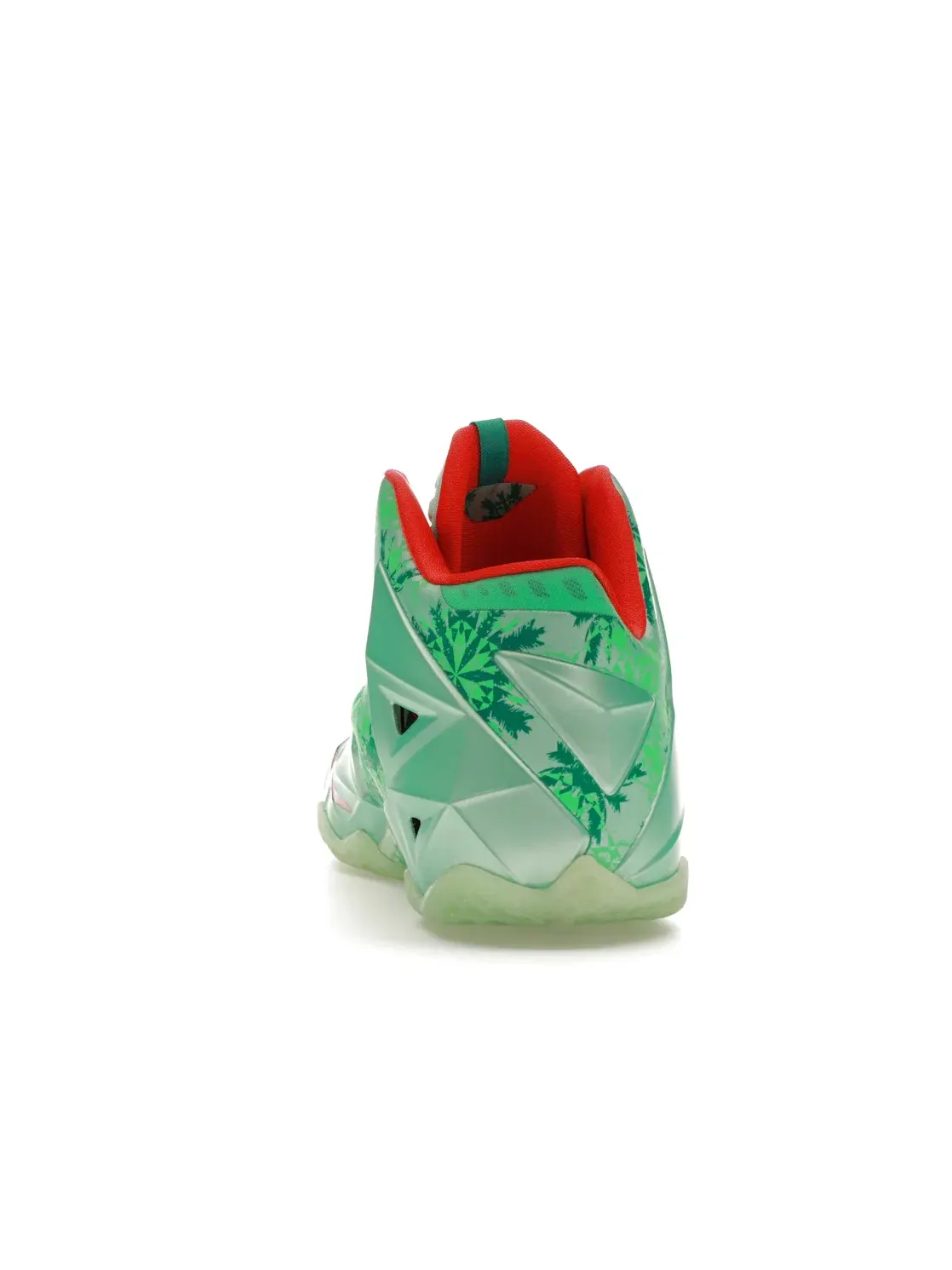 Мужские кроссовки для баскетбола Nike LeBron 11 — изображение 4 из 4, зеленый/светлый-зеленый
