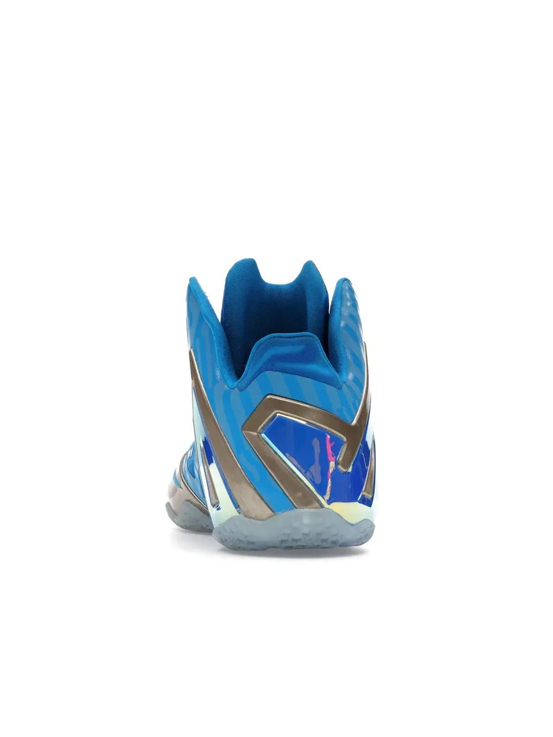 Мужские кроссовки баскетбольные Nike LeBron 11 Elite — изображение 4 из 4, синий/металлик