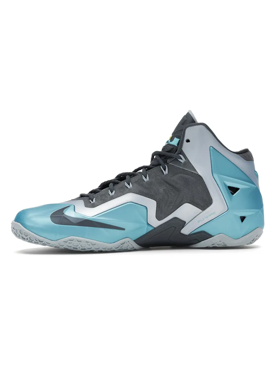 Мужские кроссовки для баскетбола Nike LeBron 11 — изображение 3 из 4, синий-светлый синий