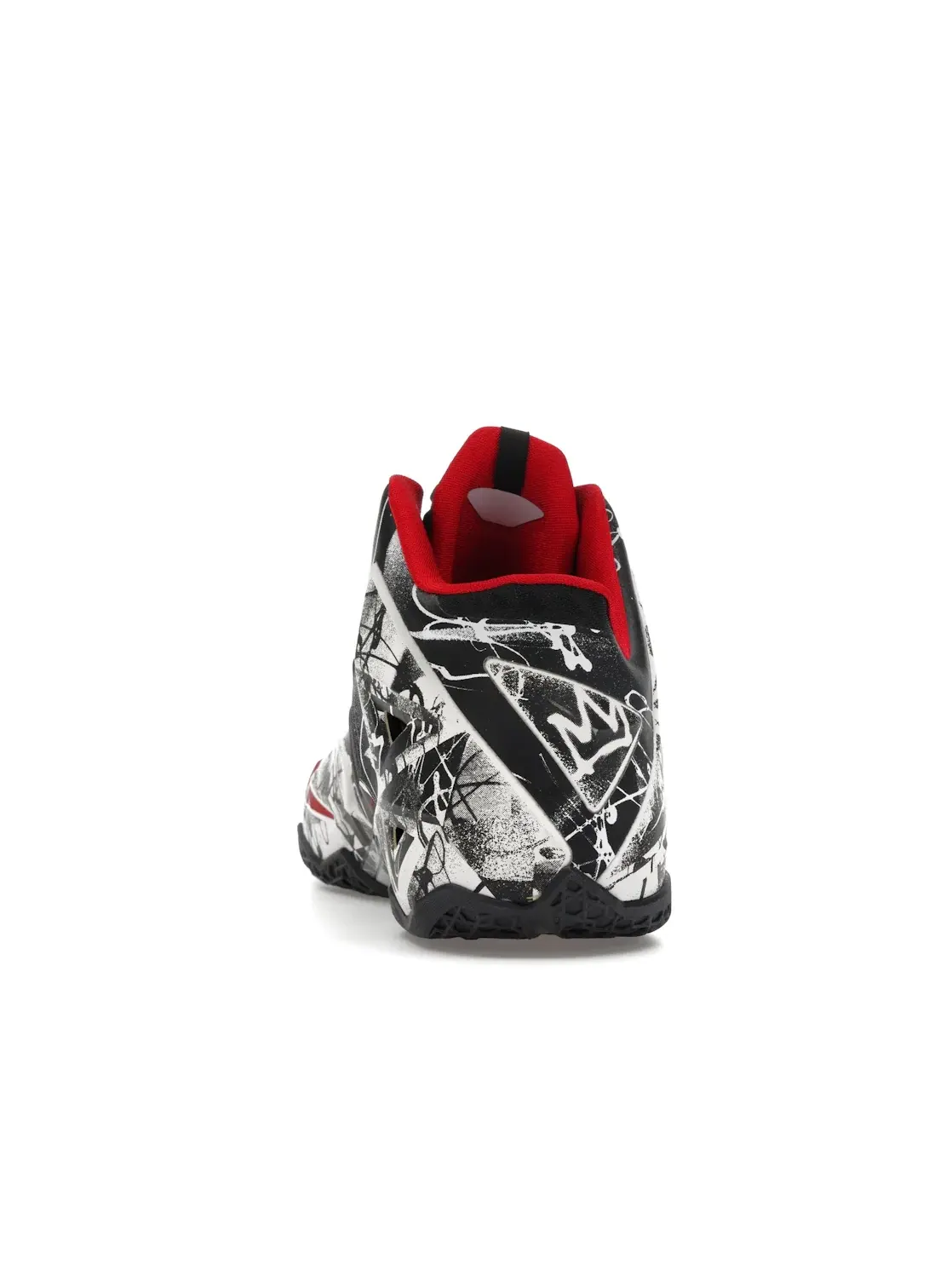 Мужские кроссовки с принтом Nike LeBron 11 Graffiti Nike — изображение 4 из 4, белый/красный-черный