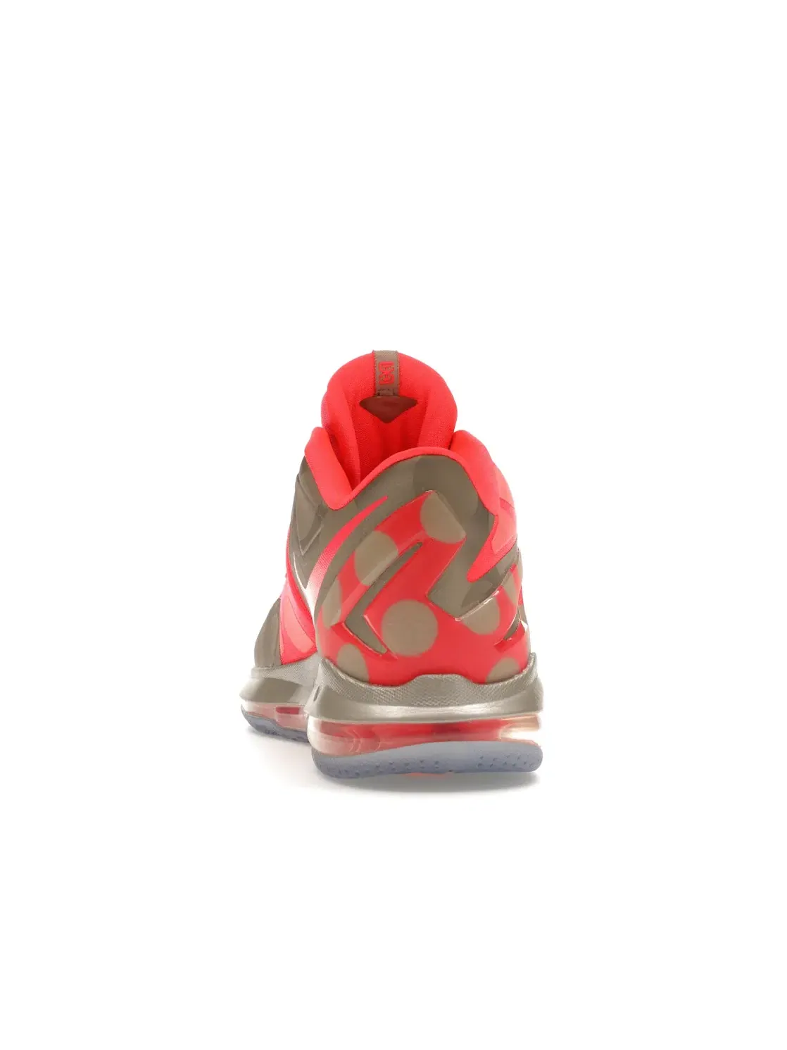 Мужские кроссовки для баскетбола Nike LeBron 11 Low, Metallic Zinc/Hyper Punch-Ice — изображение 4 из 4
