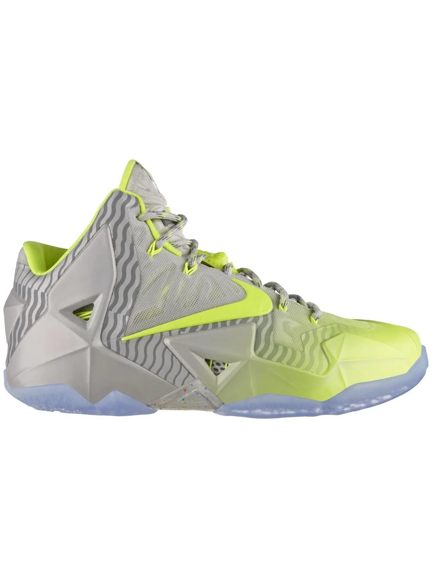 Мужские кроссовки для баскетбола Nike LeBron 11, Metallic Luster/Volt-Ice — изображение 1 из 1
