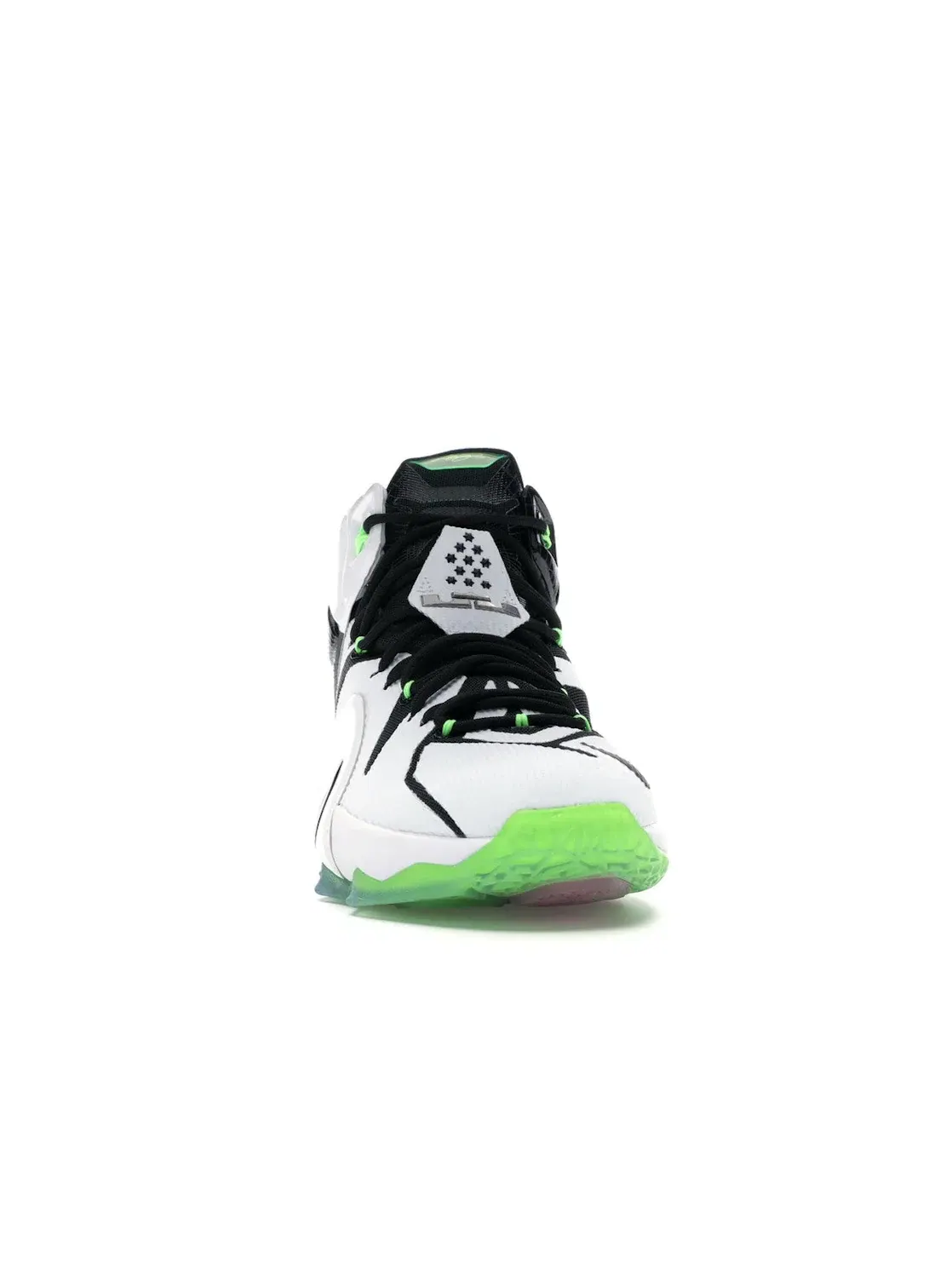 Мужские кроссовки для баскетбола с технологией Nike LeBron 12 Nike — изображение 2 из 4, белый/мульти--черный