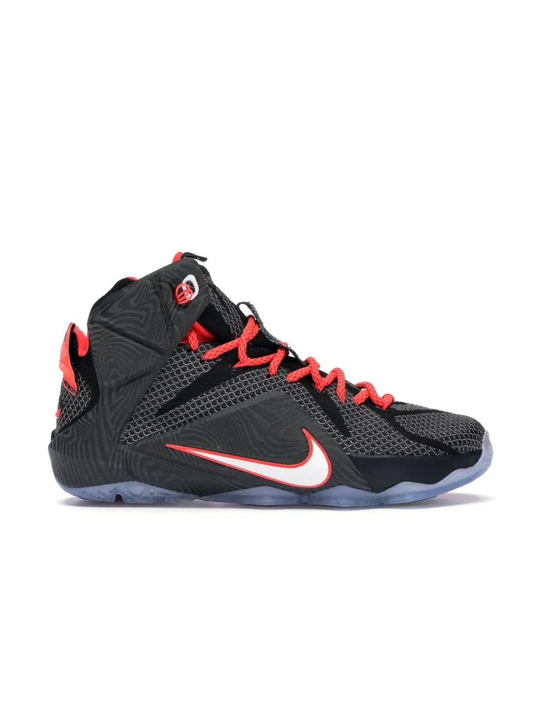 Мужские кроссовки для баскетбола Nike LeBron 12 Nike — изображение 1 из 4, черный/белый-яркий