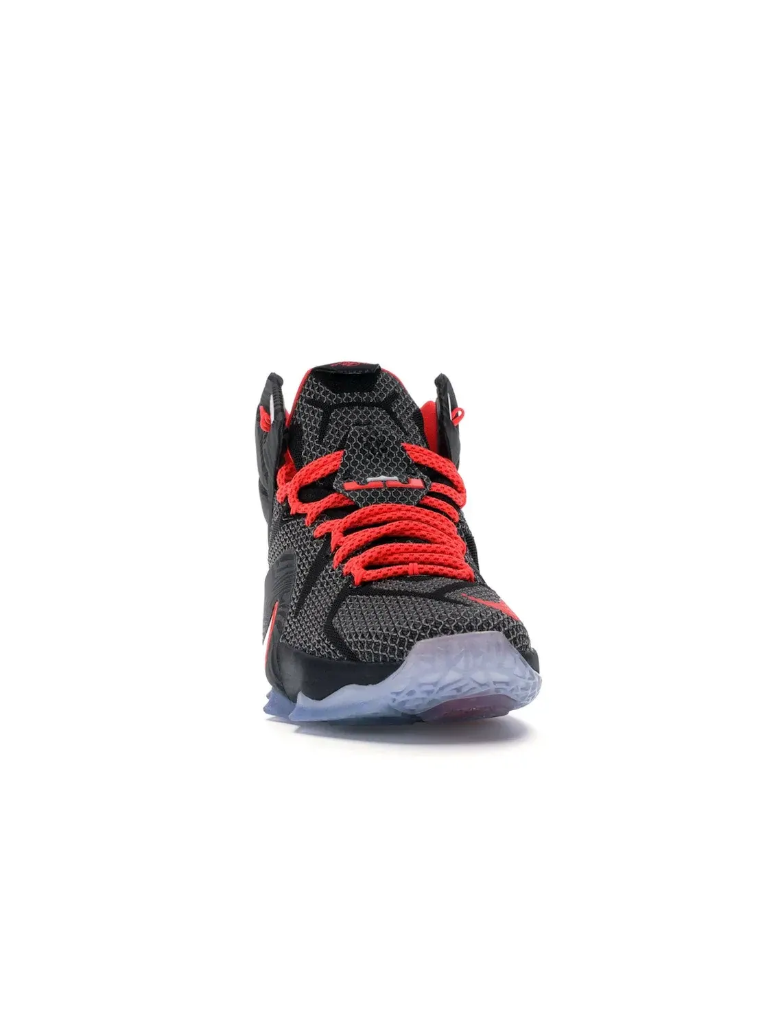 Мужские кроссовки для баскетбола Nike LeBron 12 Nike — изображение 2 из 4, черный/белый-яркий