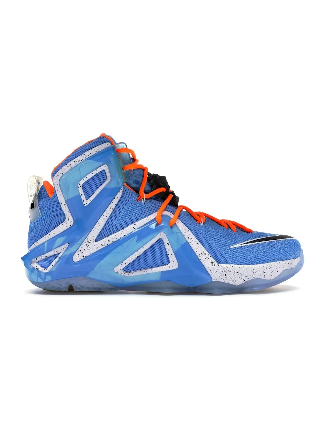 Мужские кроссовки для баскетбола Nike LeBron 12 Elite, Light Retro/Hot Lava/Artisan Teal/Sunset Glow — изображение 1 из 4