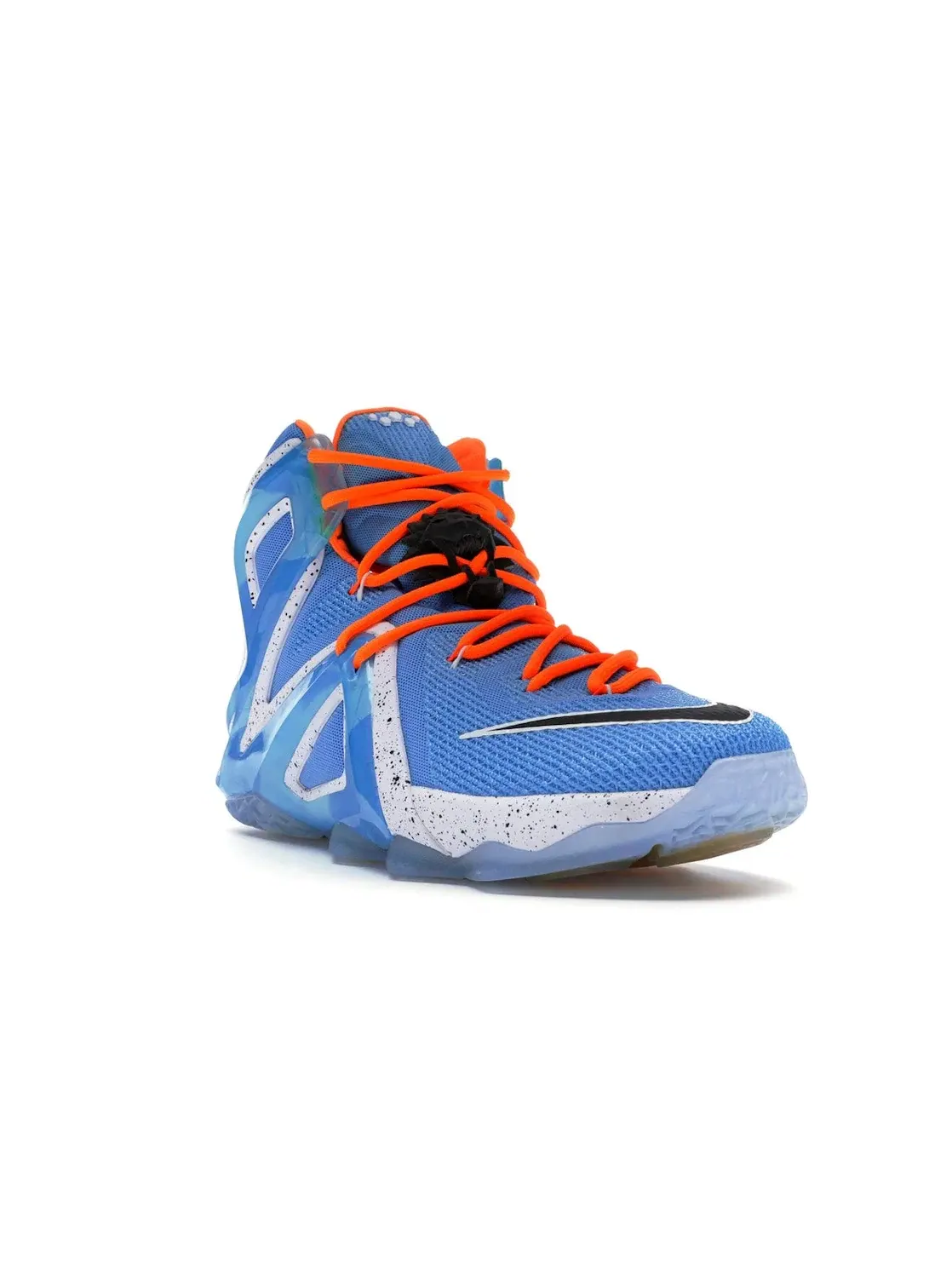 Мужские кроссовки для баскетбола Nike LeBron 12 Elite, Light Retro/Hot Lava/Artisan Teal/Sunset Glow — изображение 2 из 4