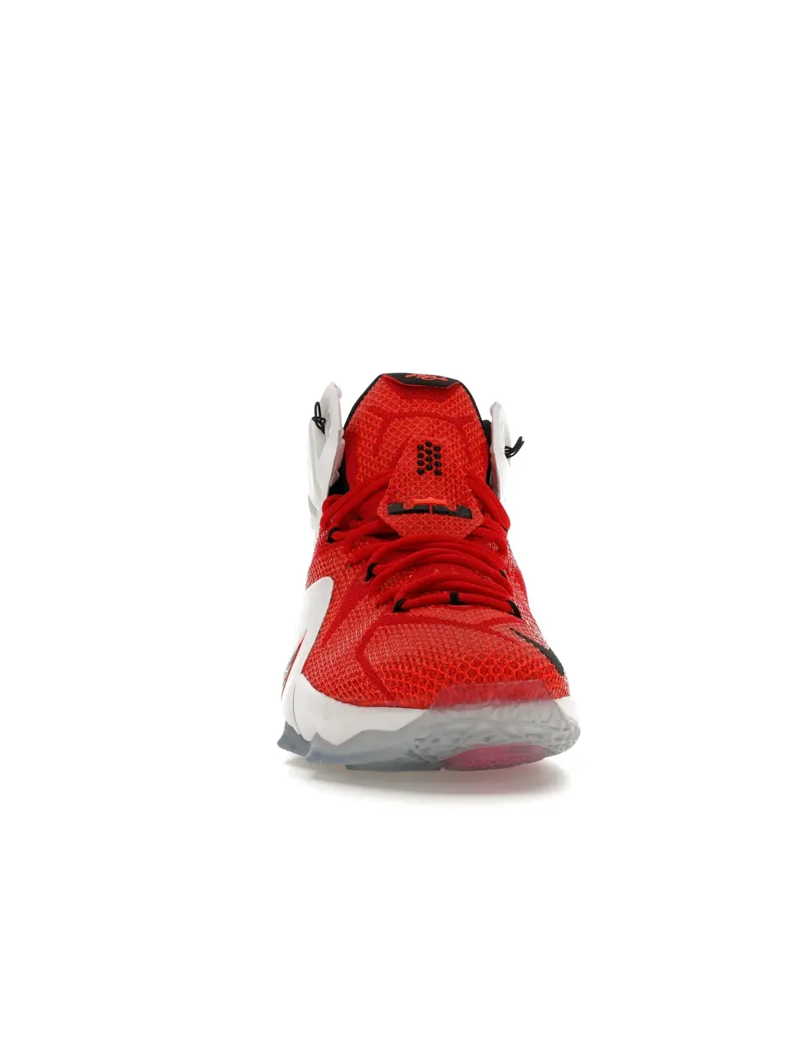 Мужские кроссовки для баскетбола Nike LeBron 12 — изображение 2 из 4, красный/белый--черный