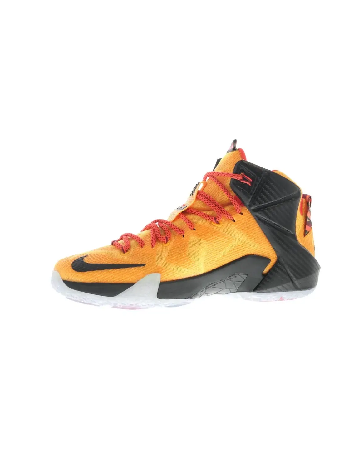 Мужские кроссовки для баскетбола Nike LeBron 12 — изображение 3 из 4, оранжевый/зеленый-черный