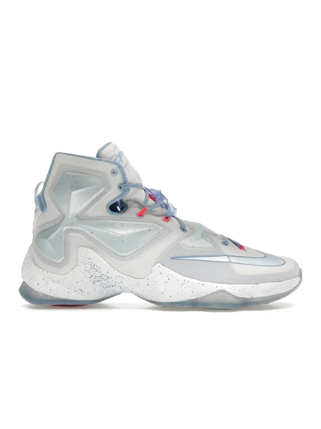 Мужские кроссовки для баскетбола Nike LeBron 13 — изображение 1 из 4, белый/синий-синий