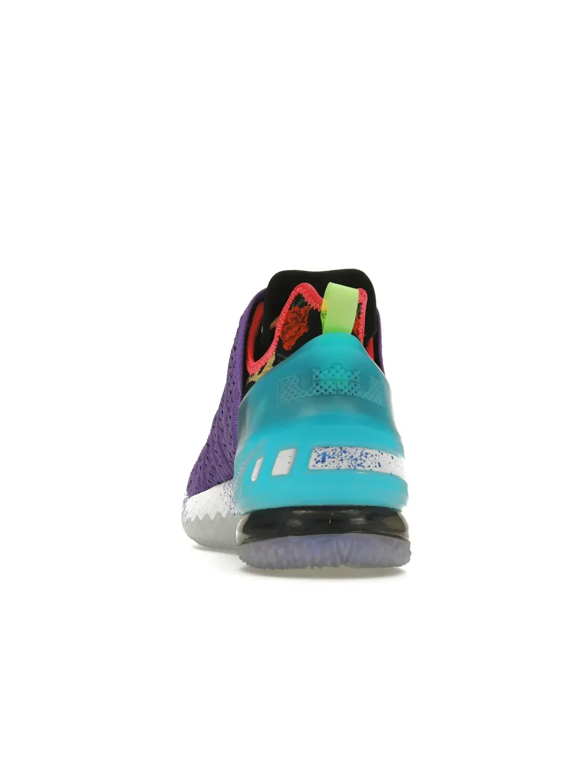 Мужские кроссовки баскетбольные Nike LeBron 18 — изображение 4 из 4, фиолетовый/мульти-черный