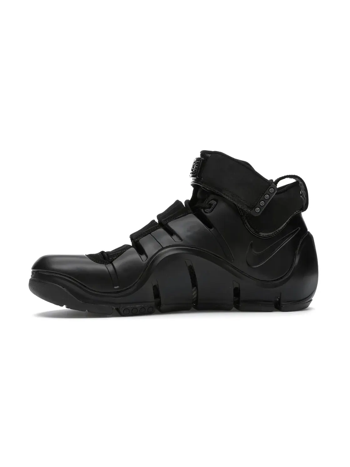 Мужские кроссовки для баскетбола Nike LeBron 4 — изображение 3 из 4, черный/черный