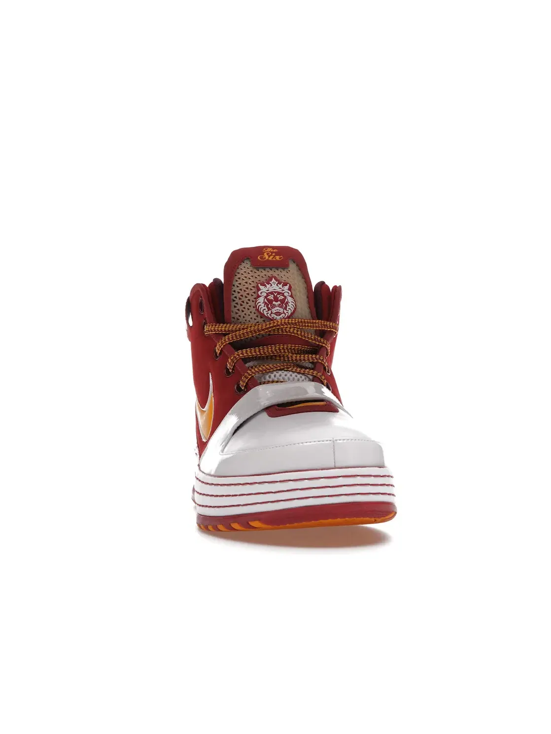 Мужские кроссовки для баскетбола Nike LeBron 6 Hardwood Classic 1 — изображение 2 из 4, белый/-белый