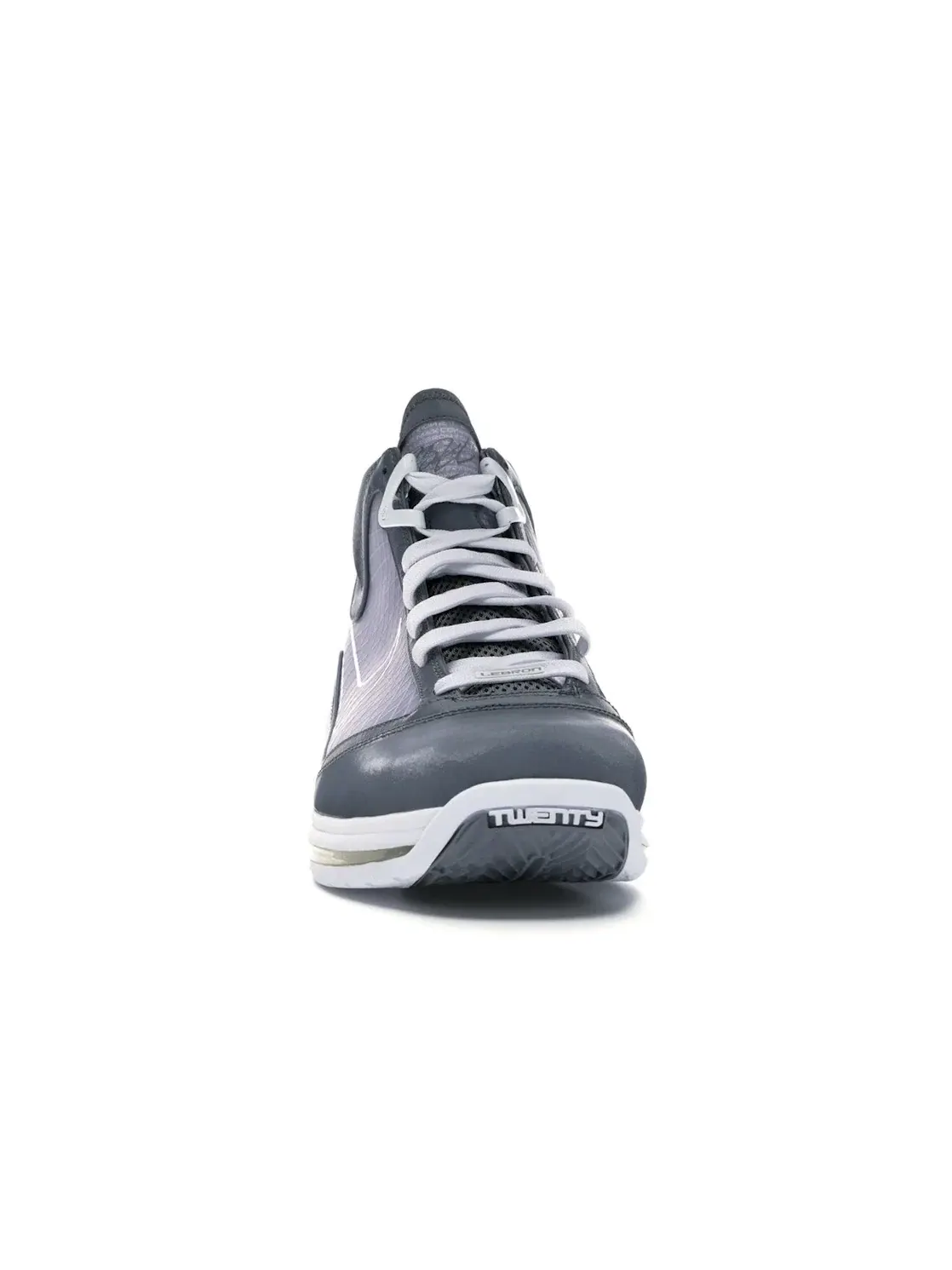 Мужские кроссовки для баскетбола Nike LeBron 7 — изображение 2 из 4, серый/серый-белый