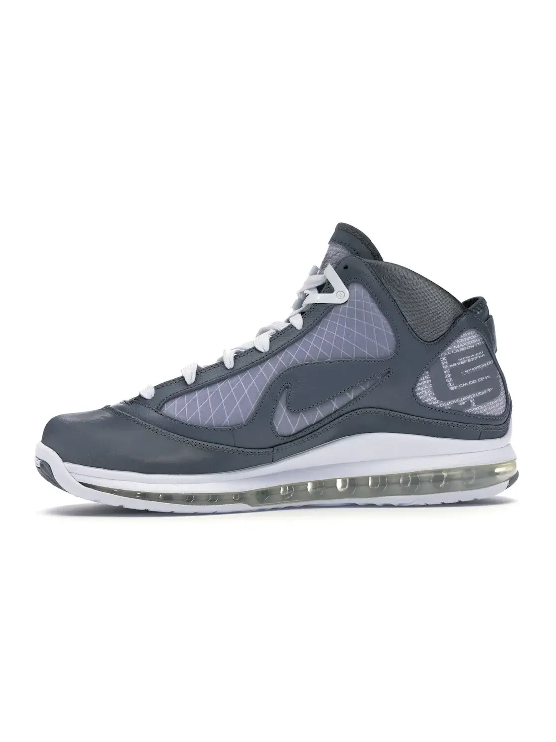 Мужские кроссовки для баскетбола Nike LeBron 7 — изображение 3 из 4, серый/серый-белый