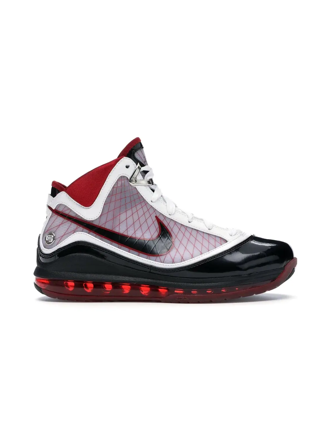 Мужские кроссовки Nike LeBron 7 — изображение 1 из 4, белый/черный-красный