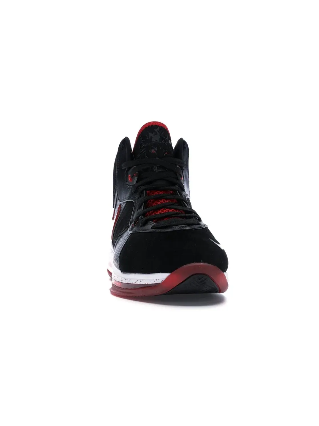 Мужские кроссовки баскетбольные Nike LeBron 8 — изображение 2 из 4, черный/белый-красный