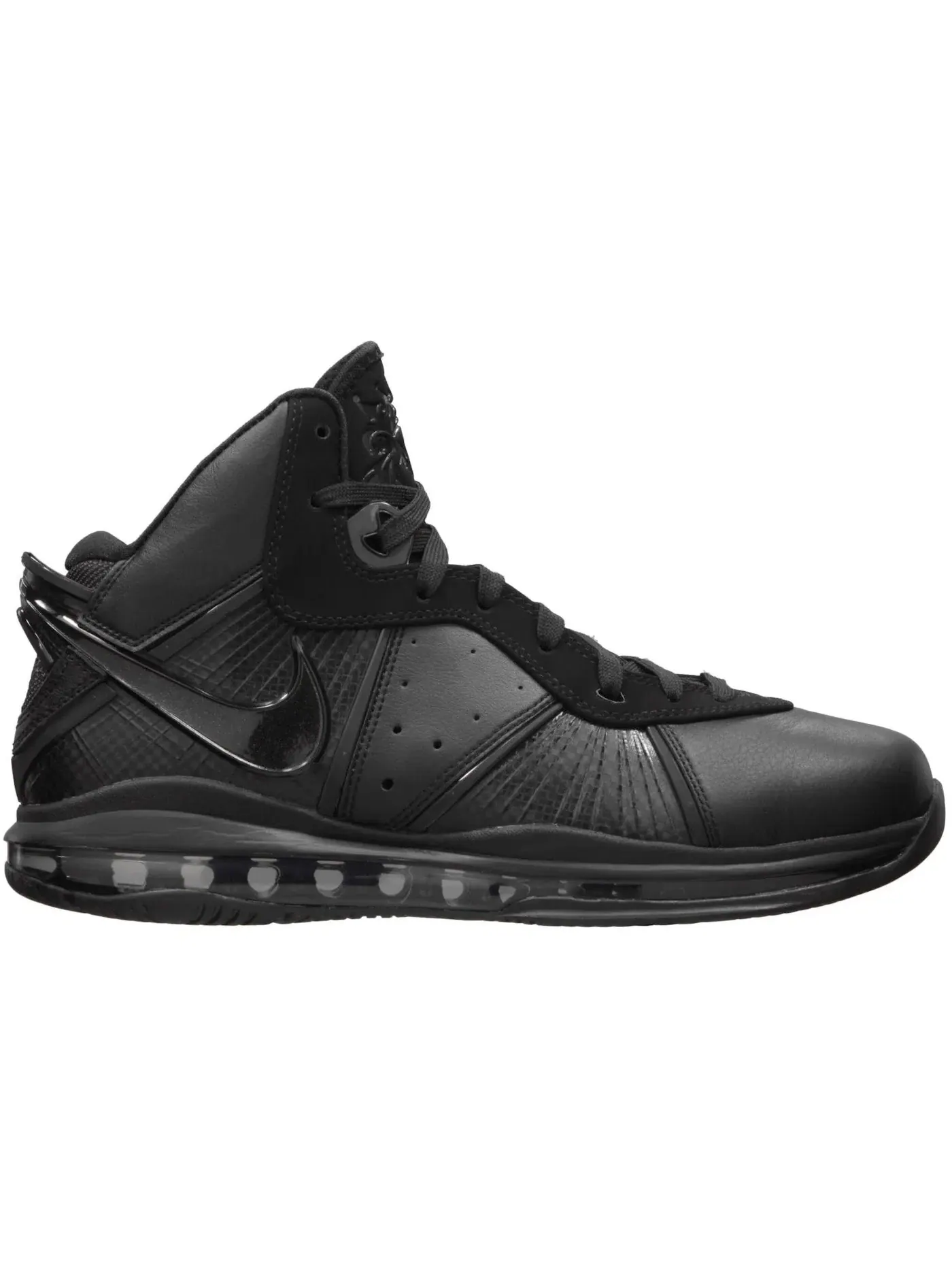 Мужские баскетбольные кроссовки LeBron 8 Nike — изображение 1 из 1, черный/черный