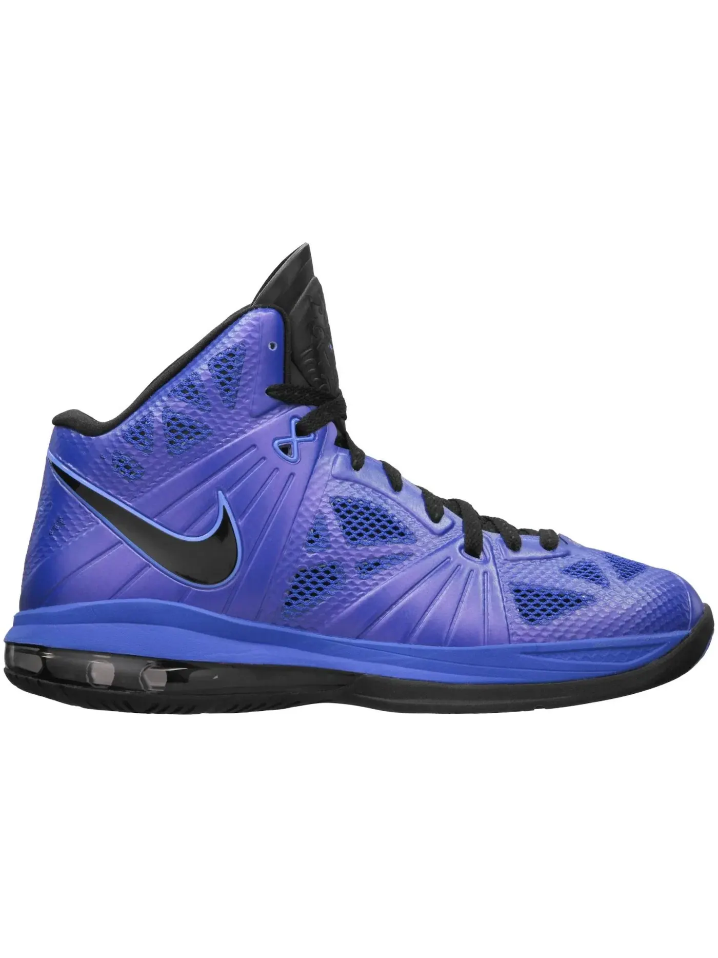 Мужские кроссовки для баскетбола Nike LeBron 8 PS — изображение 1 из 1, черный-белый-синий