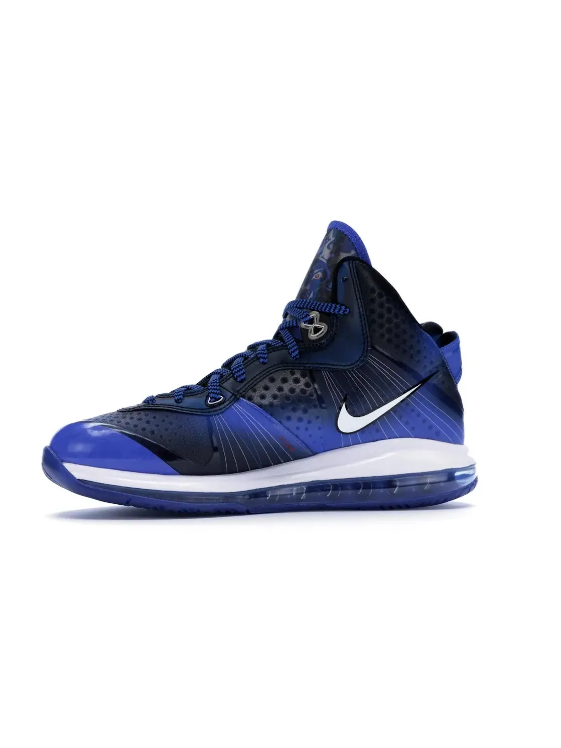 Мужские кроссовки для баскетбола Nike LeBron 8 V/2 All-Star — изображение 3 из 4, синий/белый-черный