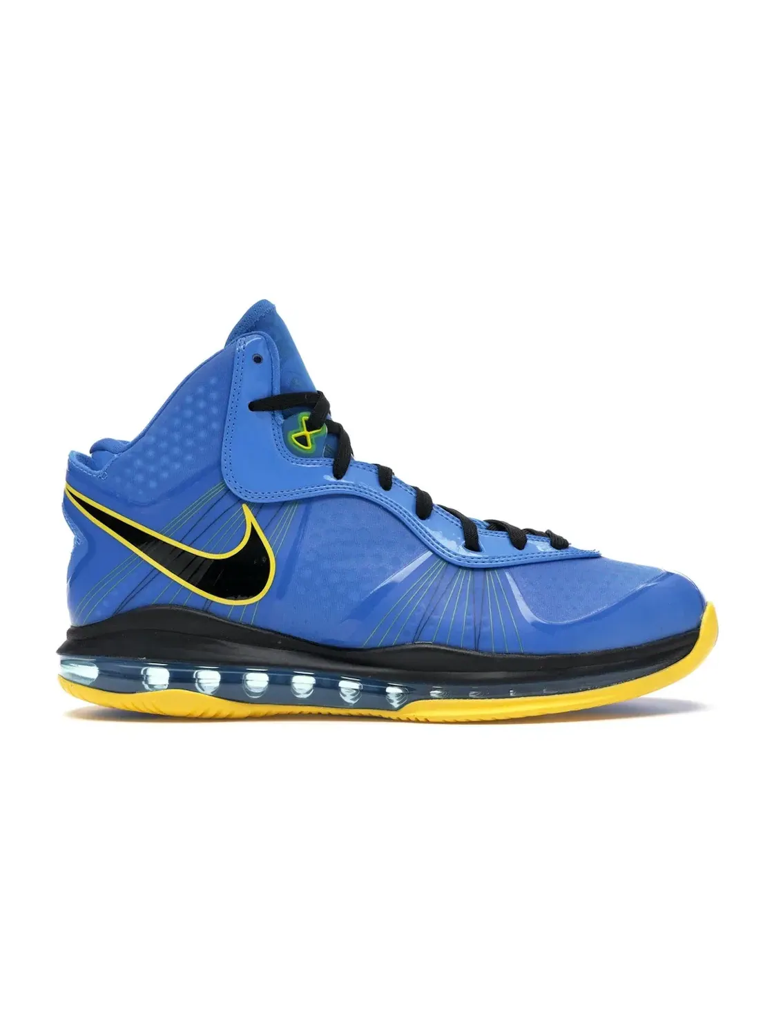 Мужские кроссовки для баскетбола Nike LeBron 8 V/2 — изображение 1 из 4, синий/черный-желтый