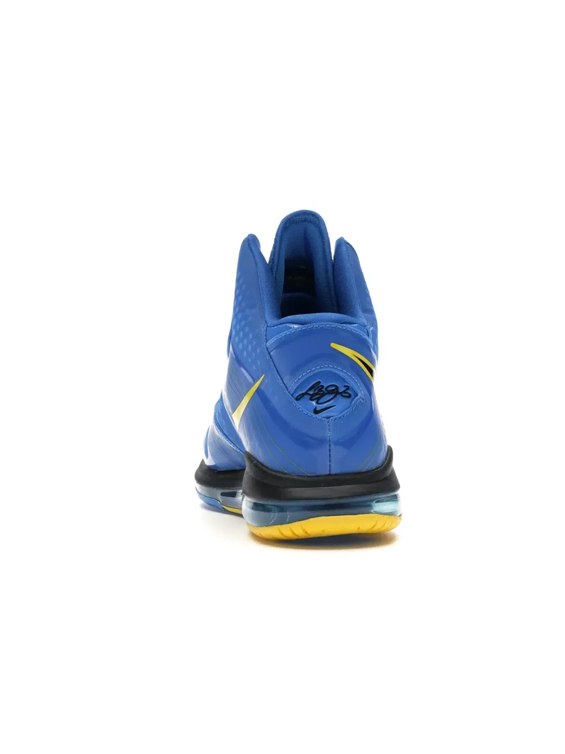 Мужские кроссовки для баскетбола Nike LeBron 8 V/2 — изображение 4 из 4, синий/черный-желтый
