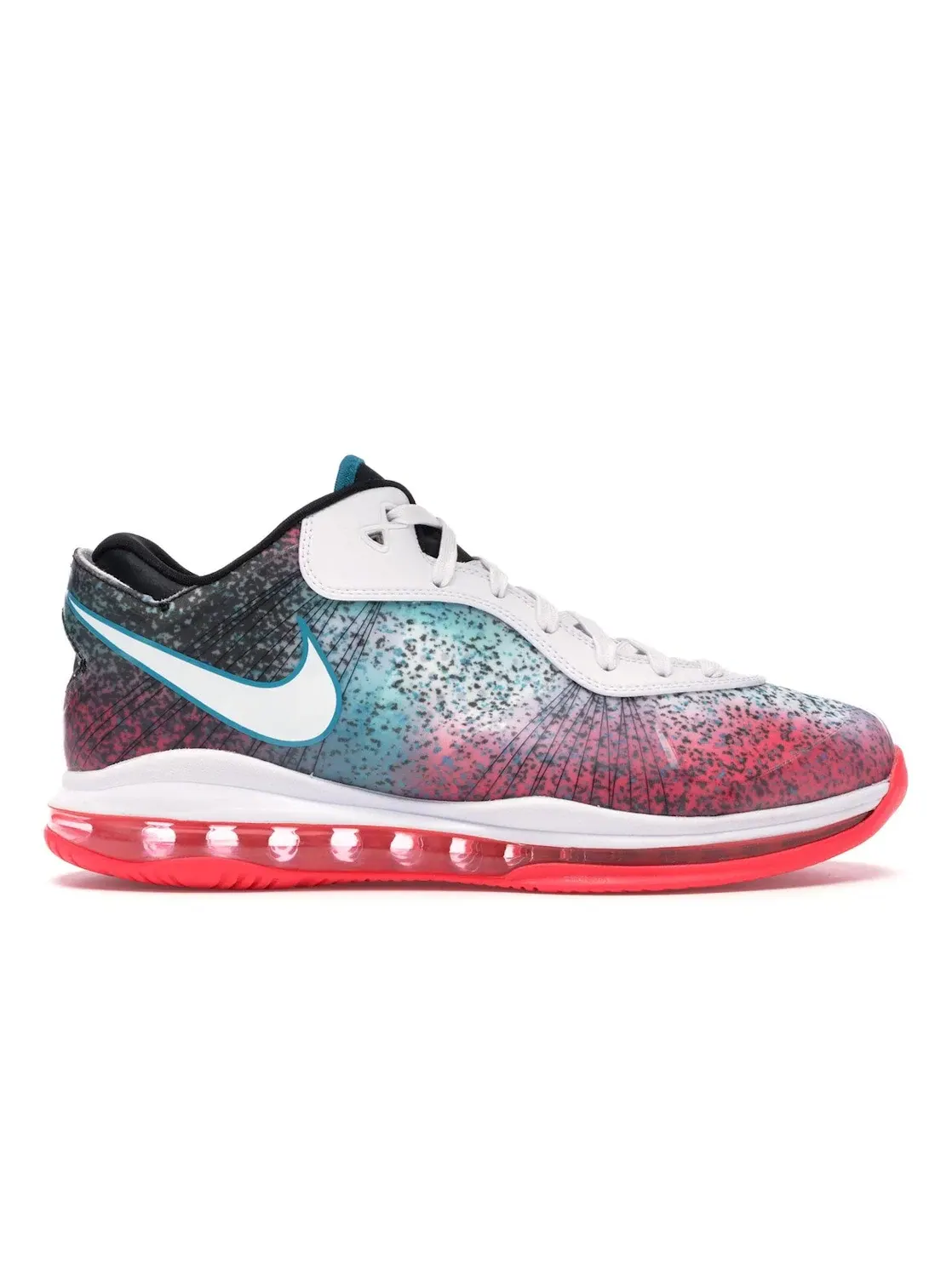 Мужские кроссовки для баскетбола Nike LeBron 8 V/2 Low — изображение 1 из 4, белый/красный-синий
