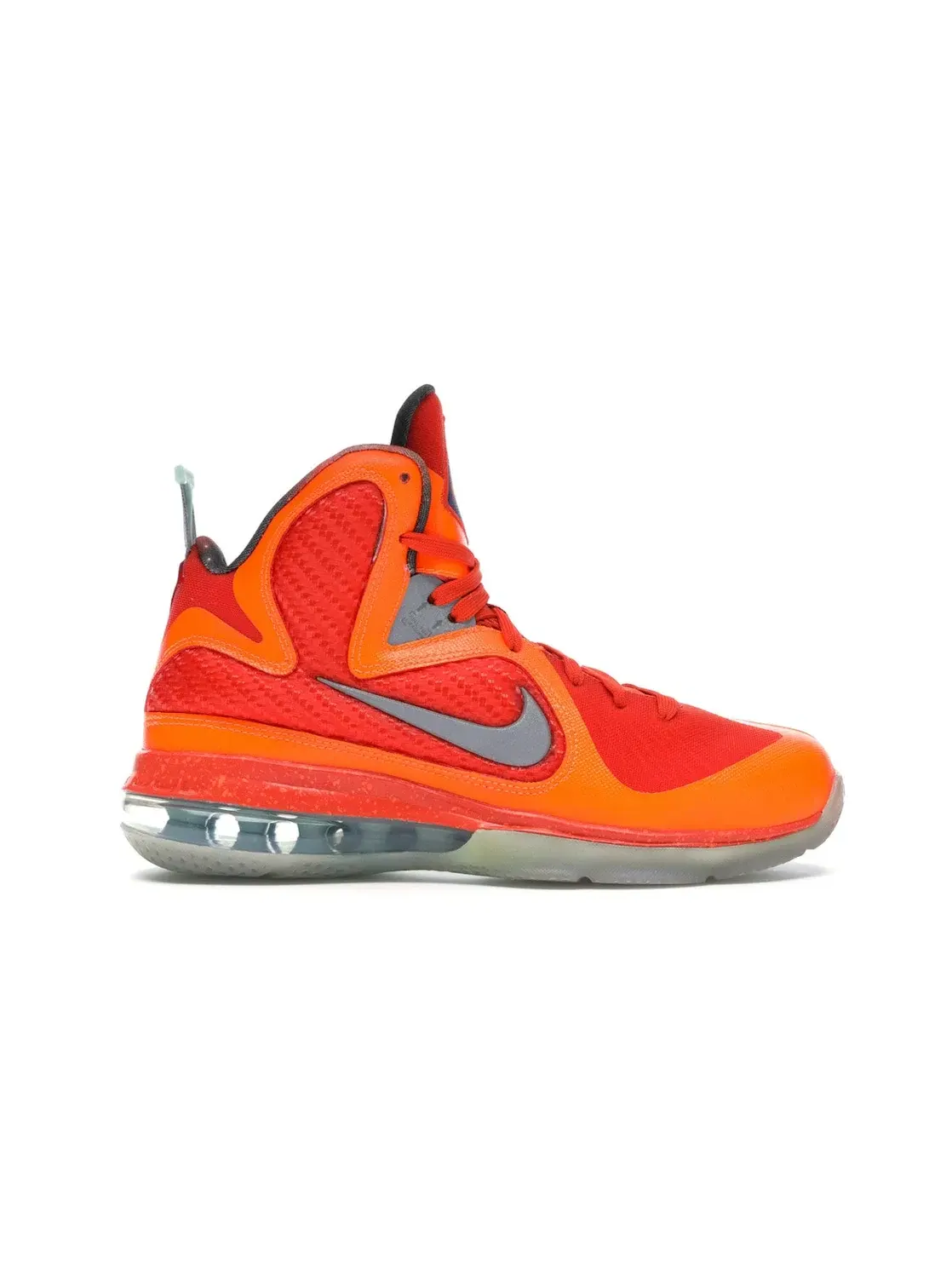 Детские кроссовки для мальчиков с дышащим верхом Nike LeBron 9 Nike — изображение 1 из 4, металлик серебристый