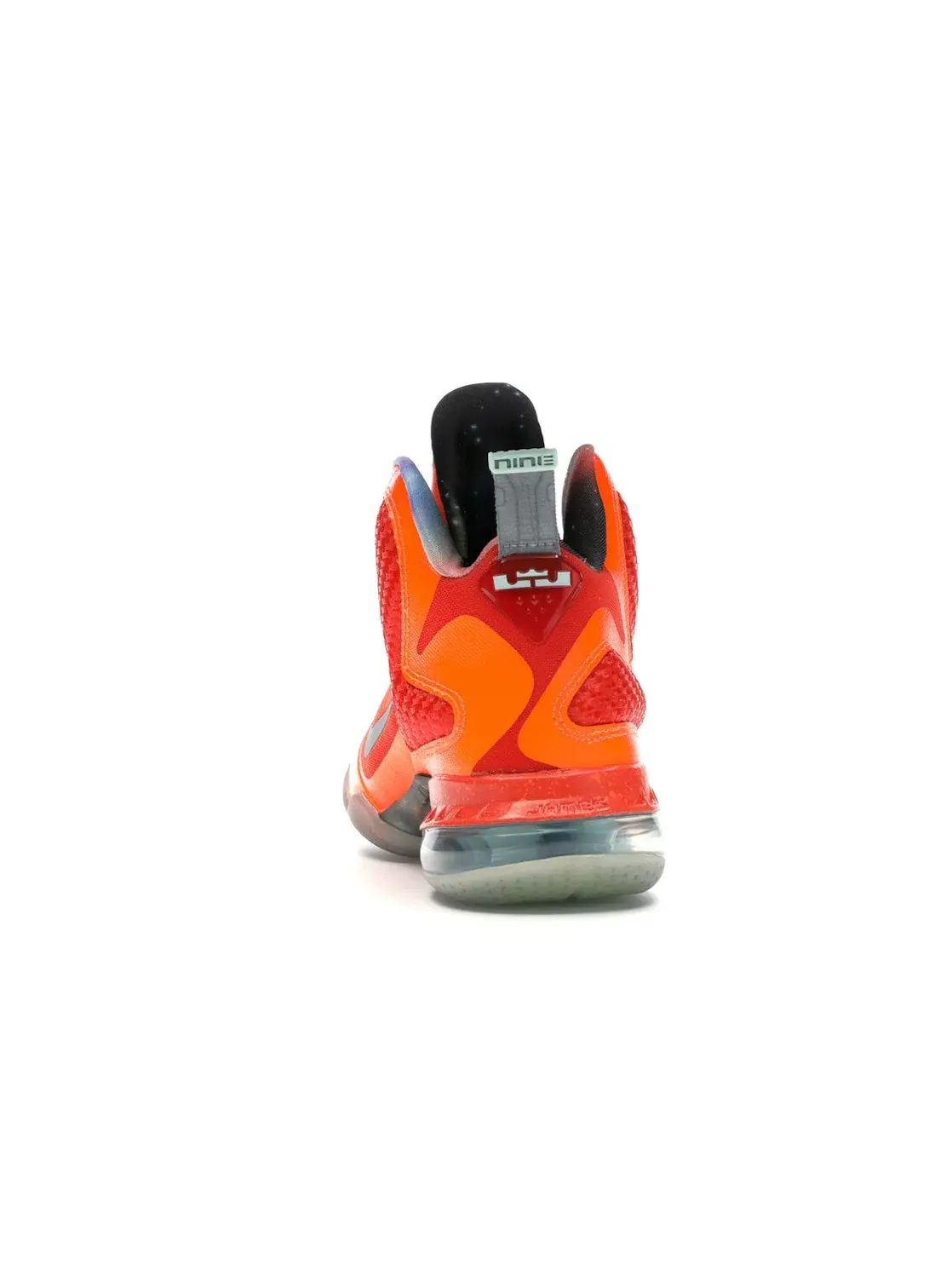 Детские кроссовки для мальчиков с дышащим верхом Nike LeBron 9 Nike — изображение 4 из 4, металлик серебристый