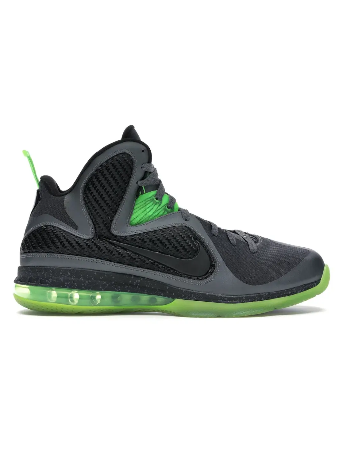 Мужские кроссовки для баскетбола Nike LeBron 9 Nike — изображение 1 из 4, темный серый/черный