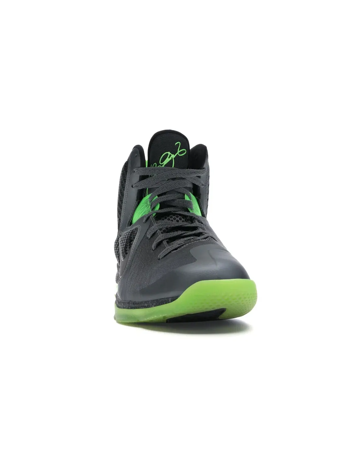 Мужские кроссовки для баскетбола Nike LeBron 9 Nike — изображение 2 из 4, темный серый/черный