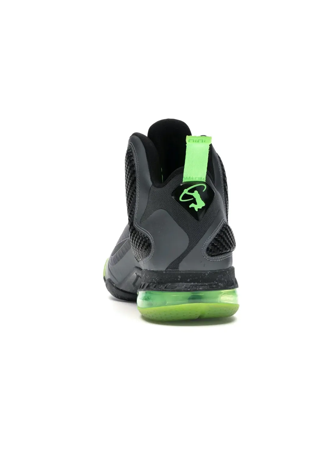 Мужские кроссовки для баскетбола Nike LeBron 9 Nike — изображение 4 из 4, темный серый/черный