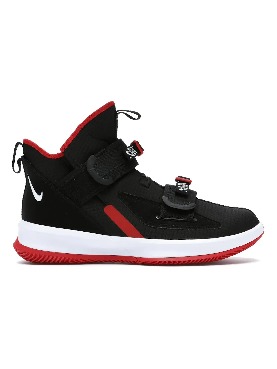 Мужские кроссовки для баскетбола Nike LeBron Soldier 13 — изображение 1 из 4, черный/красный-белый
