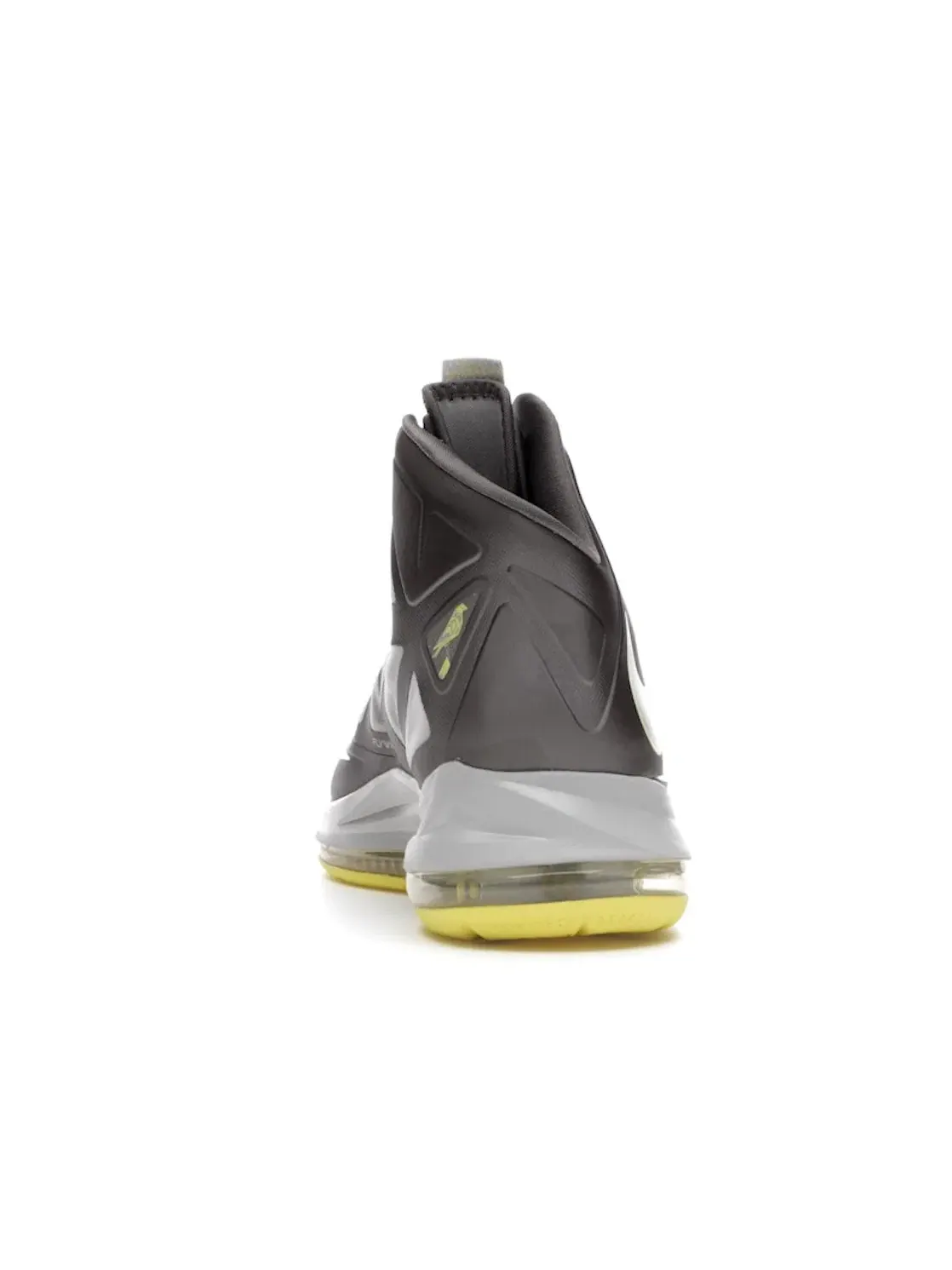 Мужские кроссовки для баскетбола Nike LeBron X — изображение 4 из 4, серый/серый-желтый