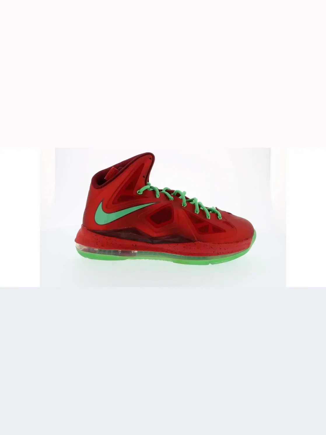 Мужские кроссовки для баскетбола Nike LeBron X — изображение 1 из 4, красный/-красный