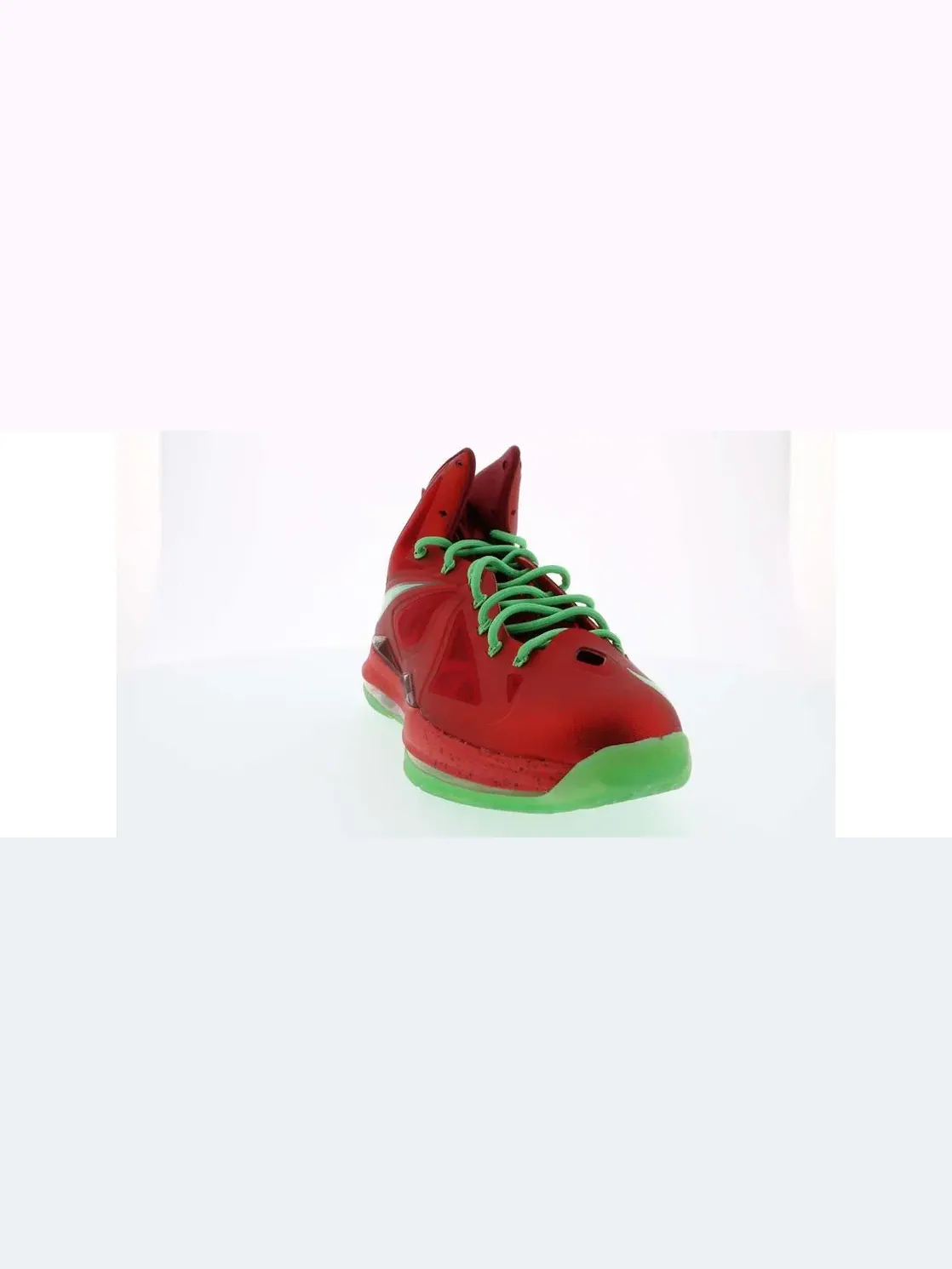 Мужские кроссовки для баскетбола Nike LeBron X — изображение 2 из 4, красный/-красный