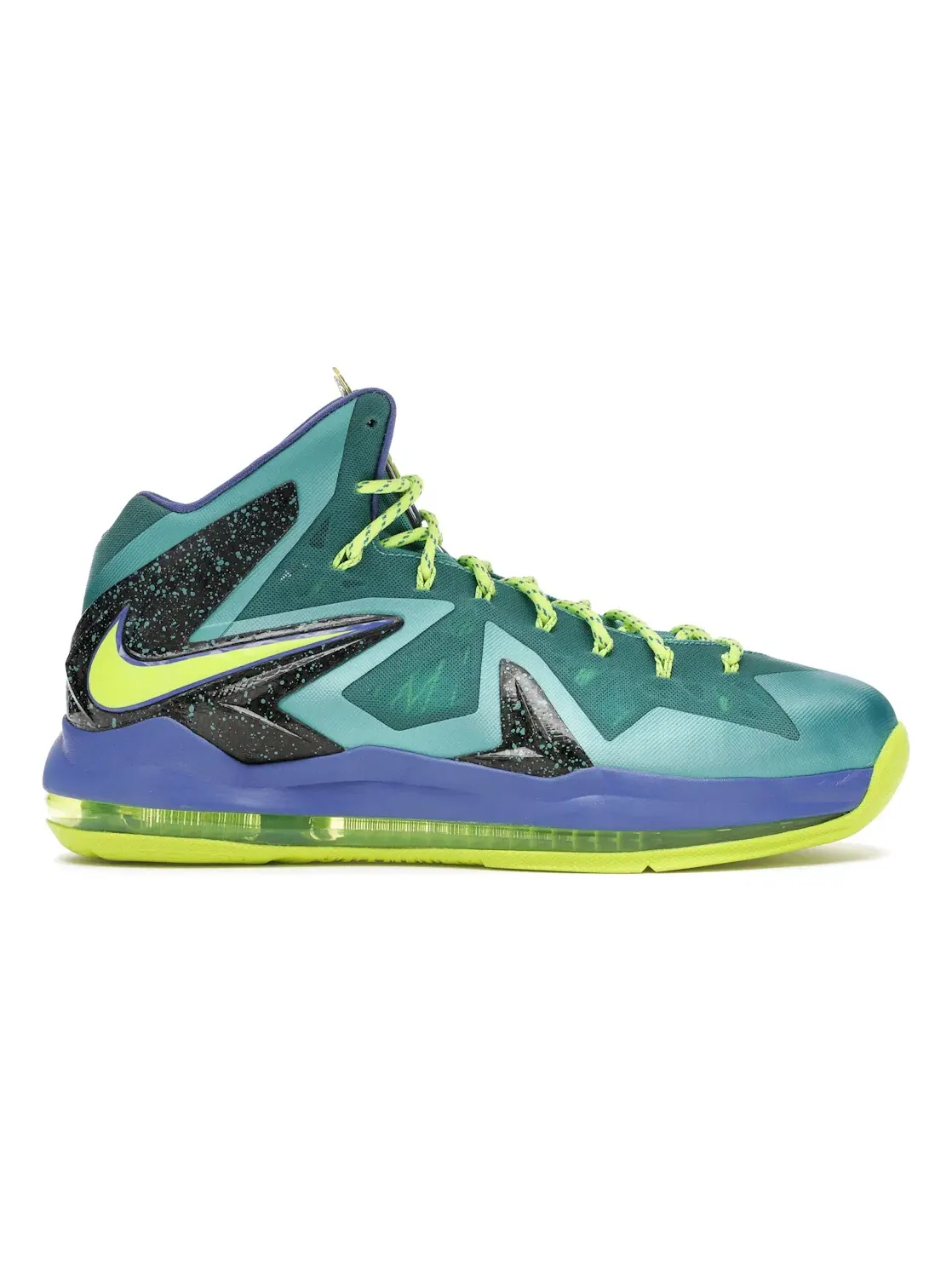 Мужские кроссовки Nike LeBron X Elite — изображение 1 из 4, фиолетовый
