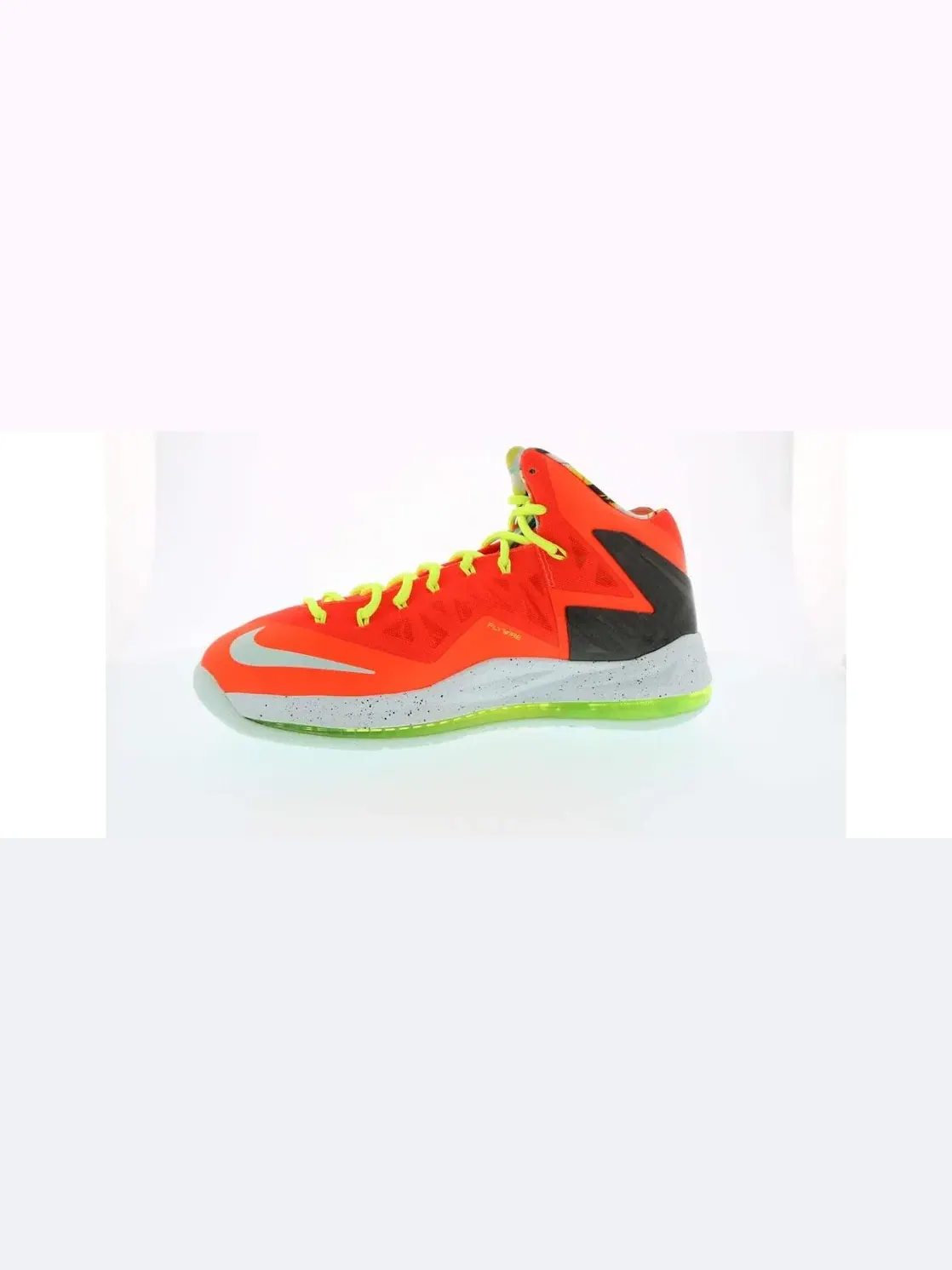 Мужские кроссовки для баскетбола Nike LeBron X Elite — изображение 3 из 4, черный