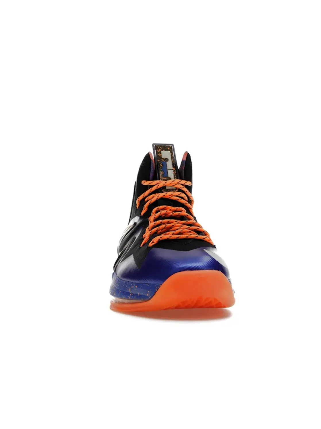 Мужские кроссовки для баскетбола Nike LeBron X Elite — изображение 2 из 4, синий/платиновый/яркий