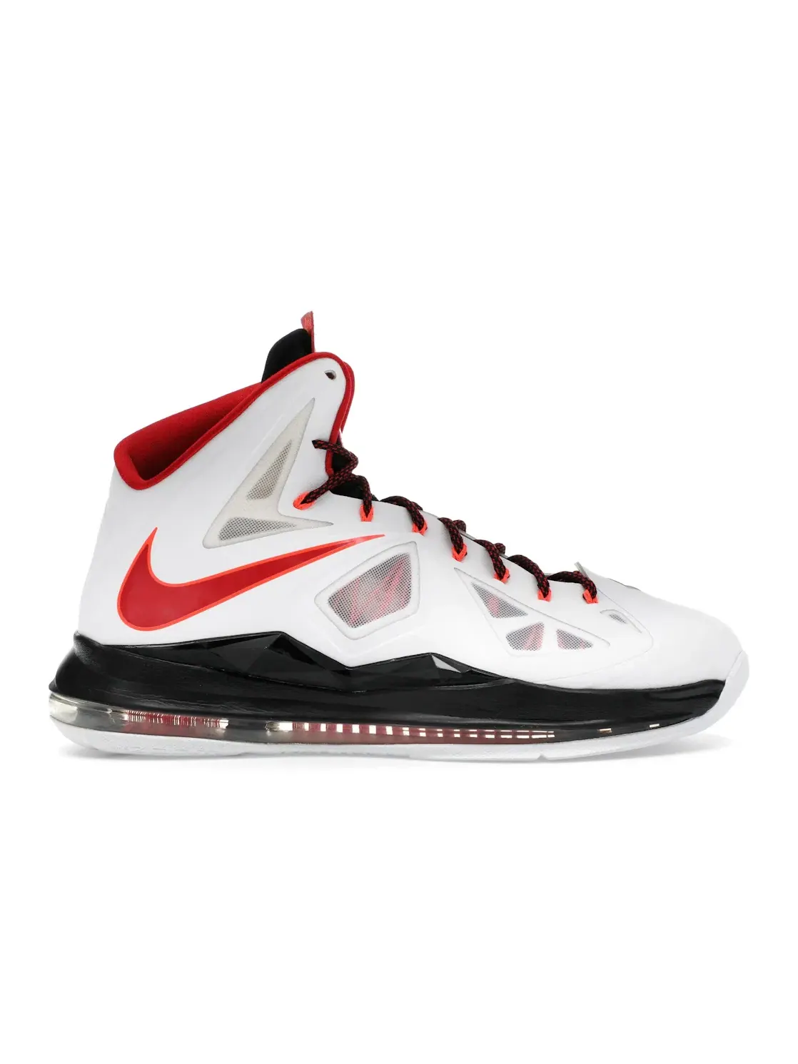 Мужские кроссовки Nike LeBron X — изображение 1 из 4, белый/красный-черный
