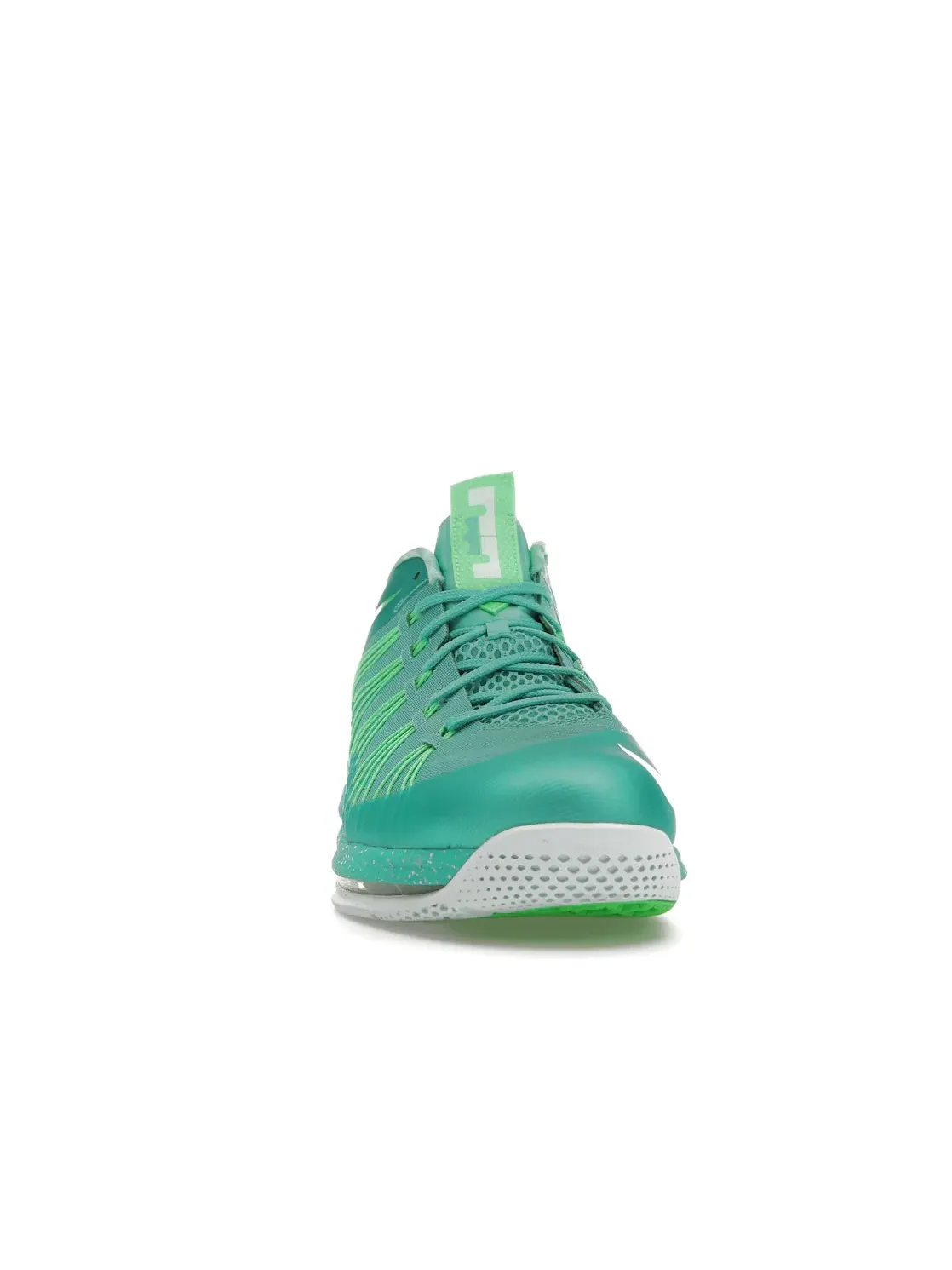Мужские баскетбольные кроссовки Nike LeBron X Low — изображение 2 из 4, зеленый