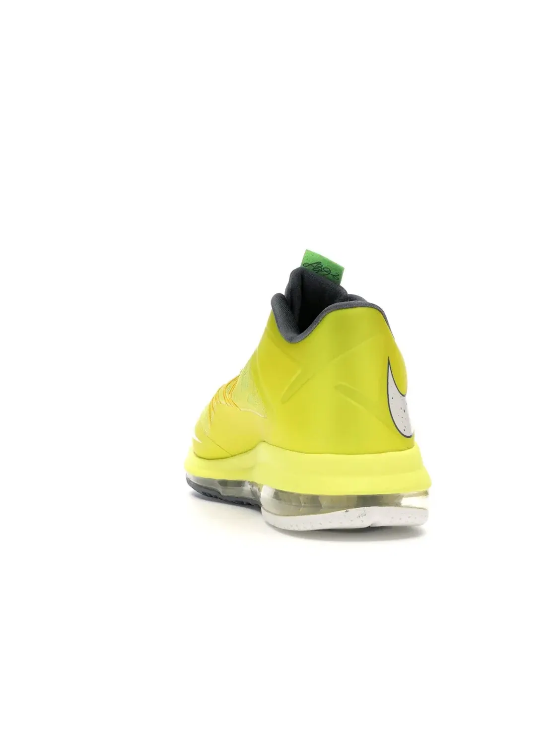 Мужские кроссовки для баскетбола Nike LeBron X Low — изображение 4 из 4, желтый/-серый-желтый