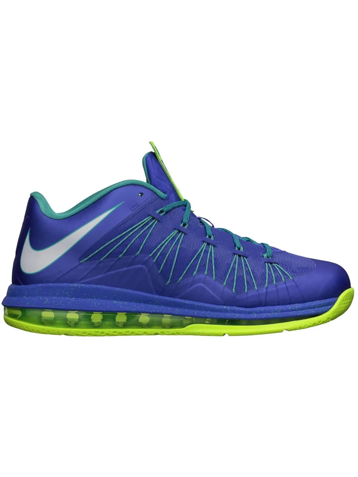 Мужские кроссовки для баскетбола Nike LeBron X Low — изображение 1 из 1, синий/белый