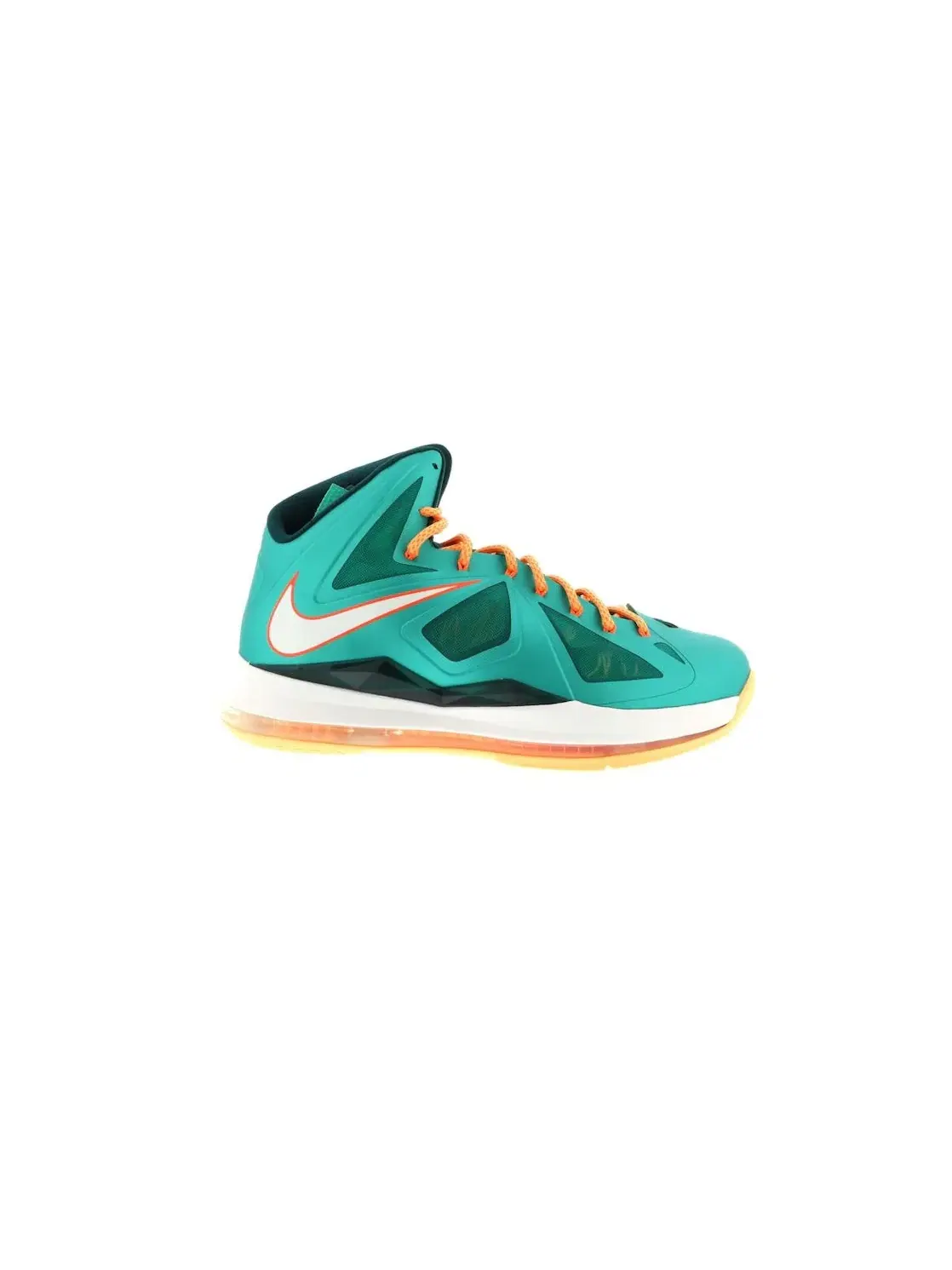 Мужские кроссовки для баскетбола Nike LeBron X — изображение 1 из 4, оранжевый