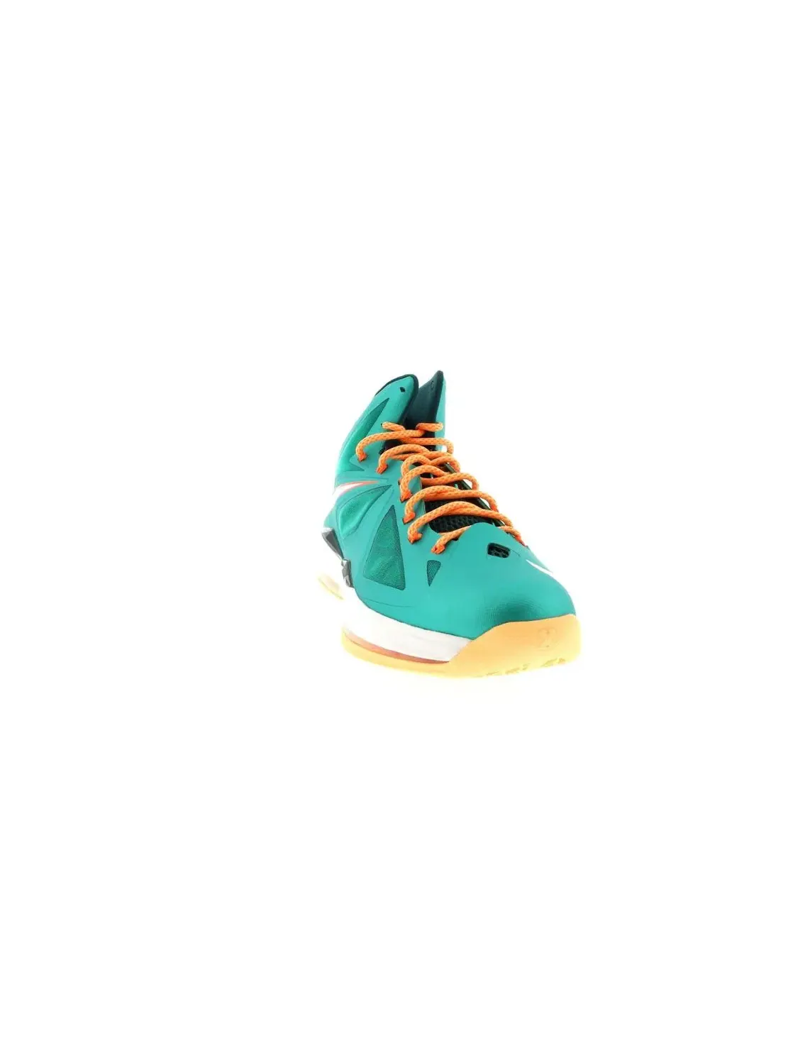 Мужские кроссовки для баскетбола Nike LeBron X — изображение 2 из 4, оранжевый