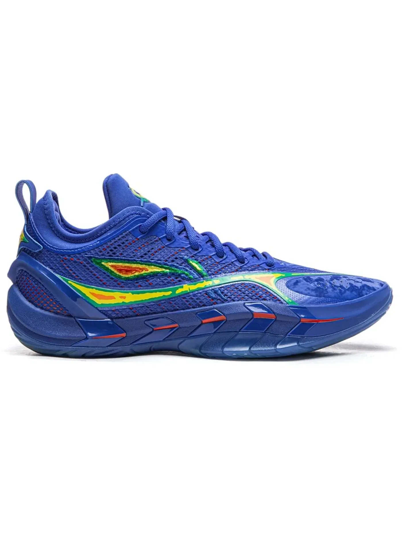Мужские баскетбольные кроссовки с принтом Li-Ning BadFive Guerrilla2 Super — изображение 1 из 1, синий