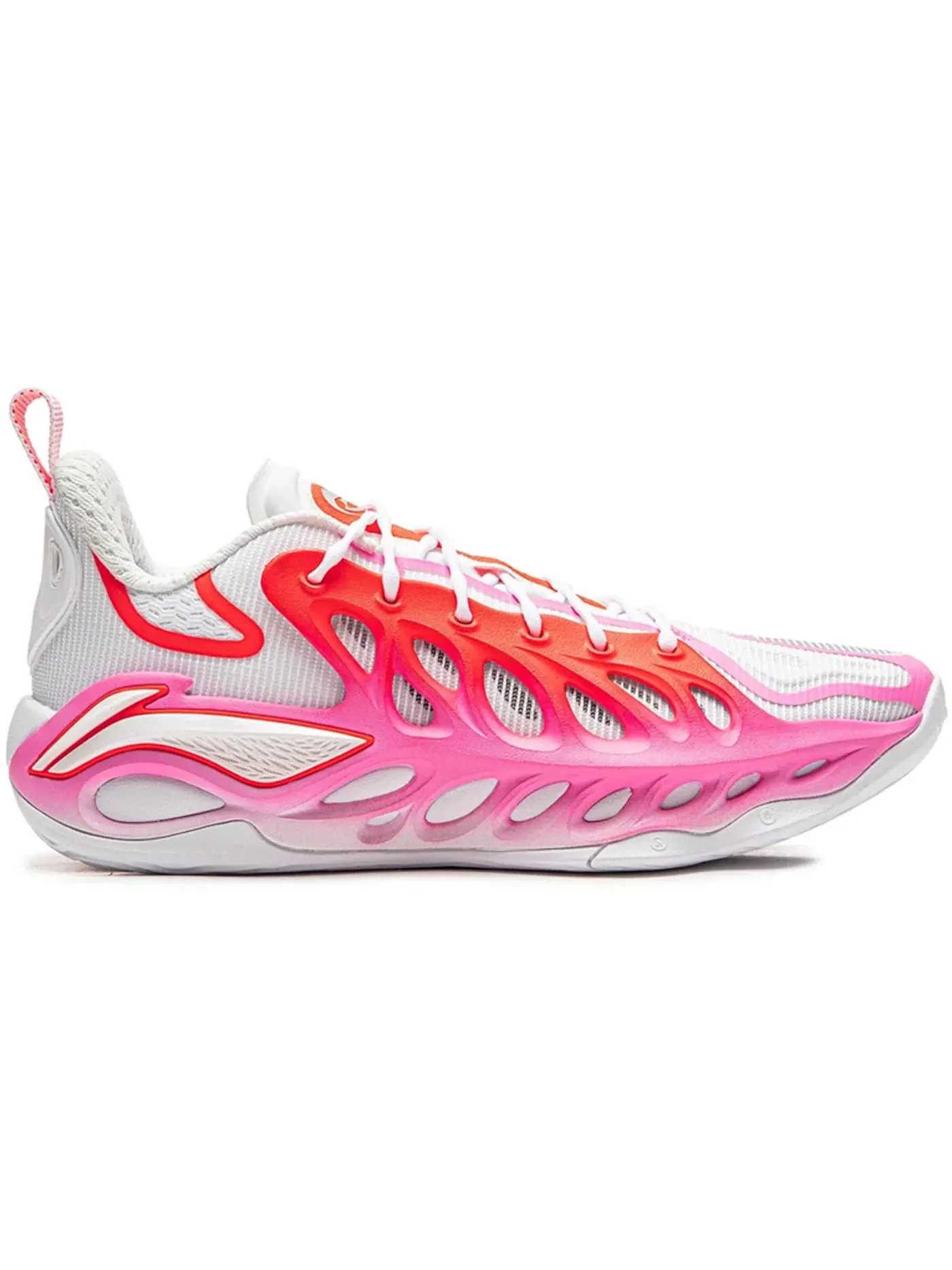 Мужские кроссовки для бега Li-Ning Badfive Sniper 2 — изображение 1 из 1, белый/розовый/красный