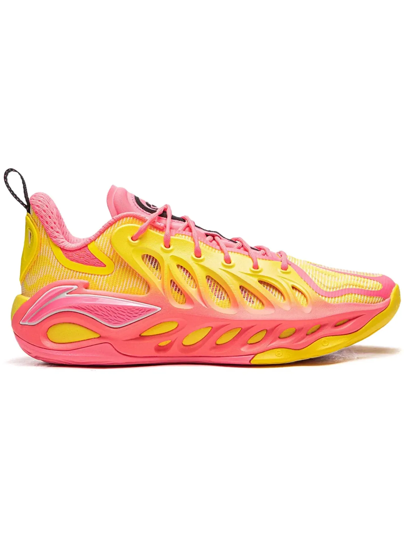 Мужские кроссовки Badfive Sniper 2 Li-Ning — изображение 1 из 1, розовый/желтый