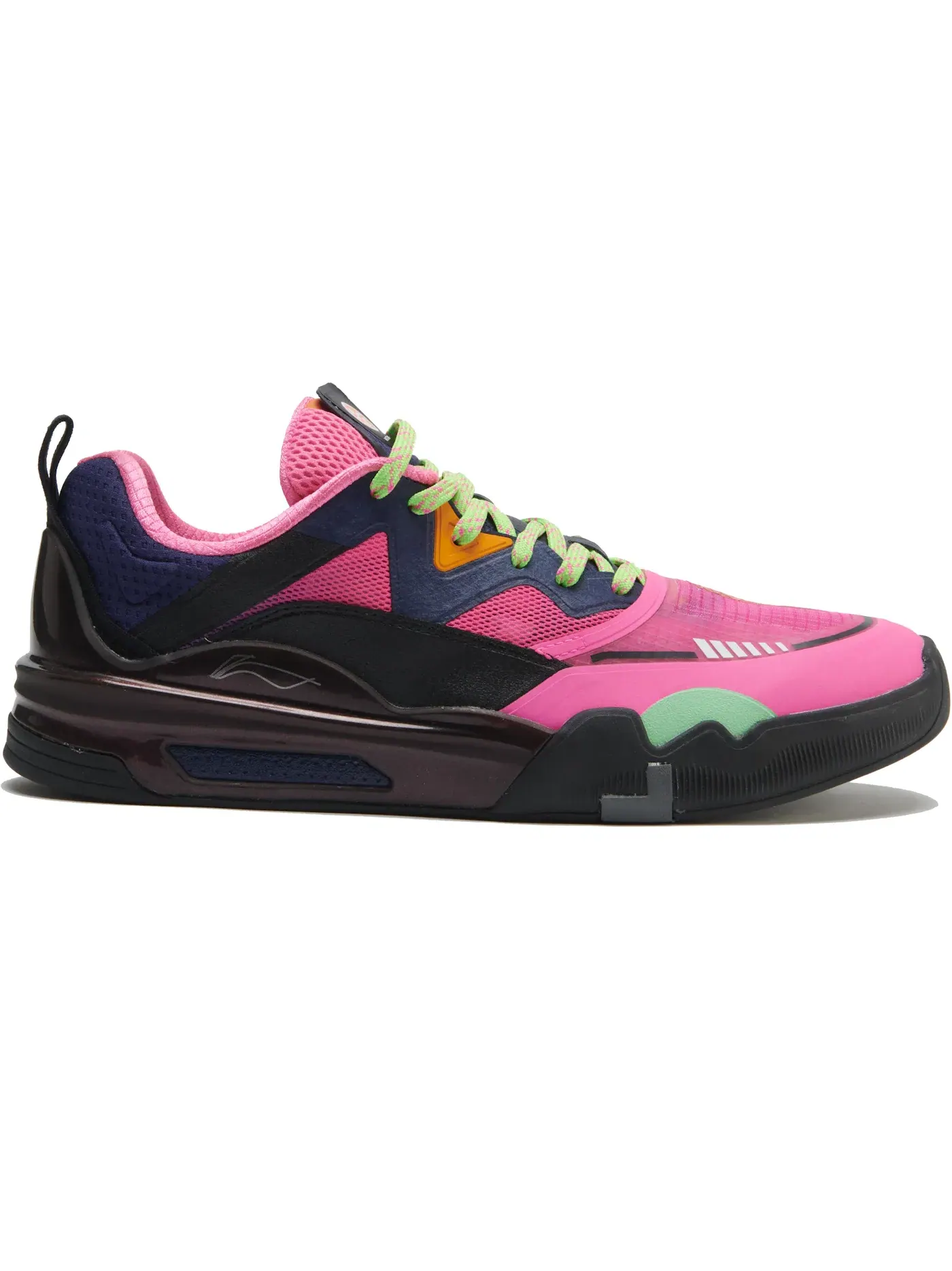 Мужские кроссовки Lifestyle Li-Ning Ellington — изображение 1 из 1, черный/оранжевый