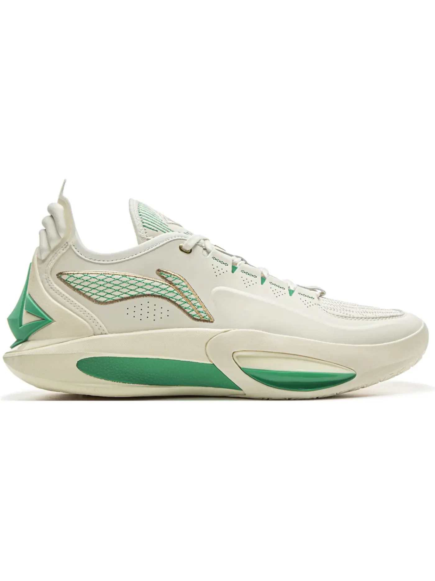 Мужские кроссовки для бега Li-Ning Jimmy Bulter JB3 — изображение 1 из 1, кремовый зеленый
